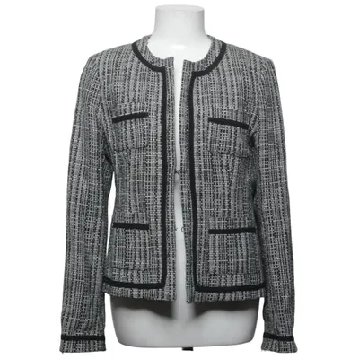 Blazer (Sort, Hvid, Beige) fra KappAhl Acetat, Akryl, Polyester, Viscose, Uld