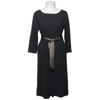 Kjole (Grå) fra Maliparmi Elastan, Polyester, Silke, Uld