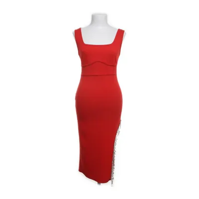 Jurk (Rood) van L&S Polyester, Elastaan