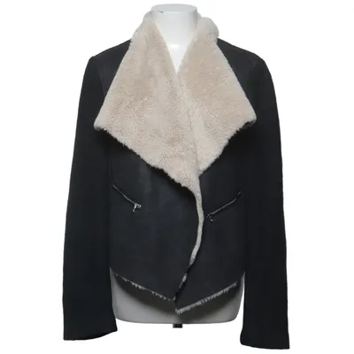 Shearlingjacka (Svart, Beige) från Zara Trafaluc Outerwear Collection Polyester