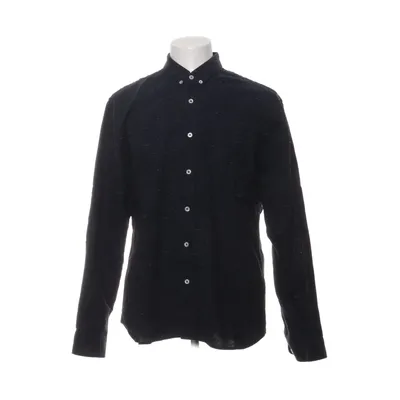 Button down shirt (Black) from Octobre Éditions Cotton, Linen, Polyester, Silk, Viscose