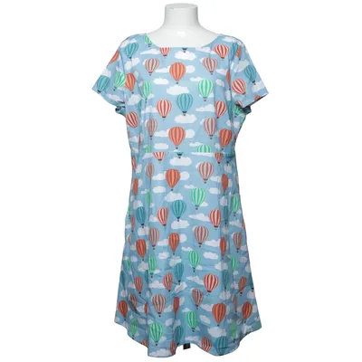 Klänning (Siv) från Cissi och Selma Bomull, Elastan, Återvunnen polyester