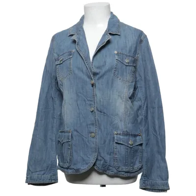 Denimjakke (Blå) fra Flash Bomuld