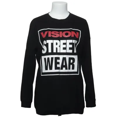 Sweatshirt (Schwarz) von Vision Street Wear Baumwolle