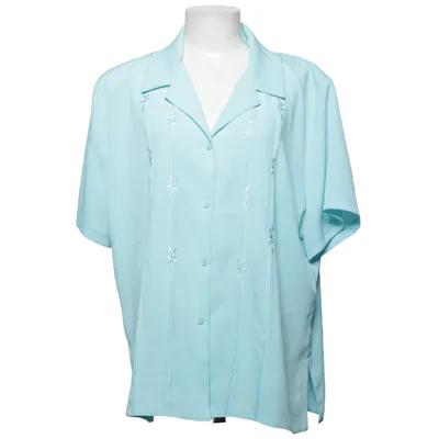 Short sleeve shirt (Blue) from Bassini Polyester