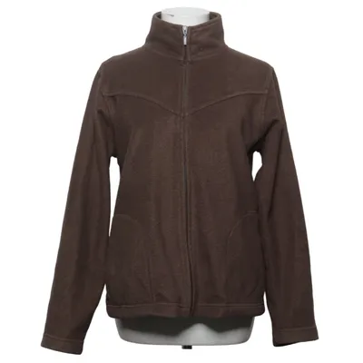 Fleece jacket (Brown) from EWM Polyester