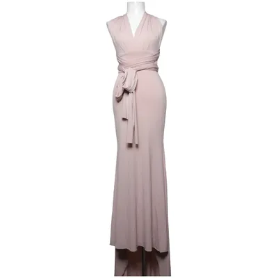 Slå-om-kjole (Pink) fra TFNC London Elastan, Polyester
