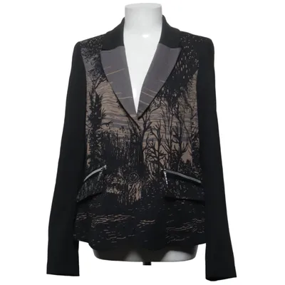 Blazer (Noir, Beige) de Airfield Élasthane, Polyamide, Polyester