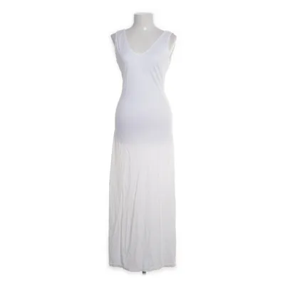 Maxi jurk (Wit) Katoen