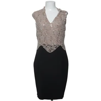 Cocktailjurk (Zwart, Beige) van Rainbow Elastaan, Polyester, Viscose