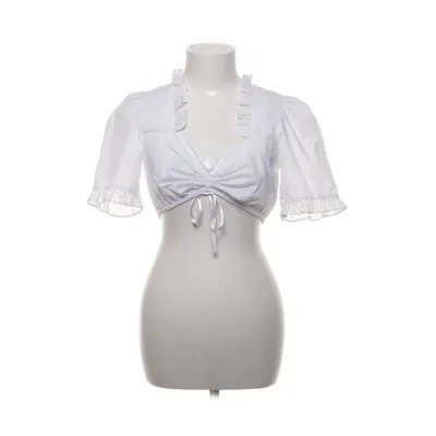 Dirndl blouse (Wit) van Krüger Madl Katoen, Polyester