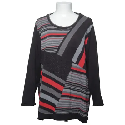 Sweater (Black, Multicolored) from Diva