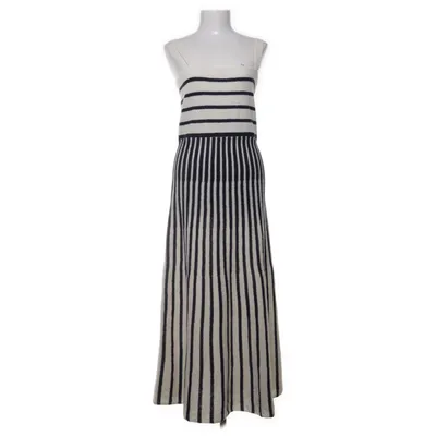 Långklänning (Blå, Vit) från Zara