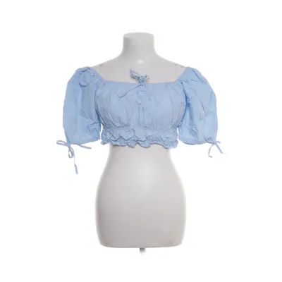 Crop top (Blauw) van NA-KD Katoen