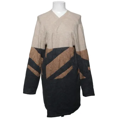 Cardigan (Beige, Marron, Gris) de Laura Torelli Acrylique, Élasthane, Polyester