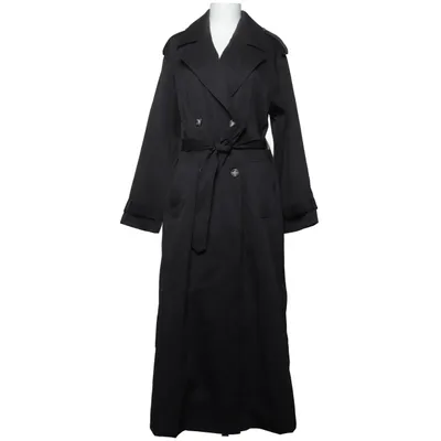 Trenchcoat (Schwarz) von Ichi Elasthan, Polyester