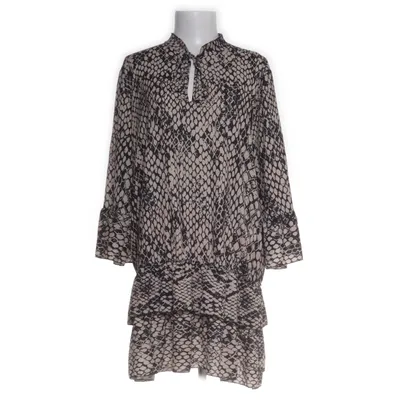 Jurk (Bruin, Zwart) van Pescara Polyester, Polyamide, Viscose, Elastaan