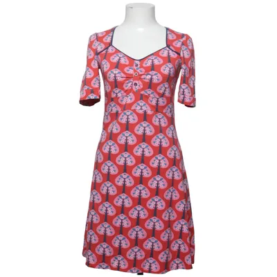 Robe (Rouge, Multicolore) de Tante Betsy Coton, Élasthane