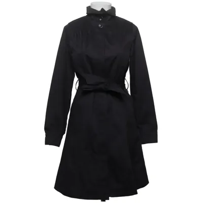Trench coat (Black) from Resteröds Cotton, Polyamide, Polyester