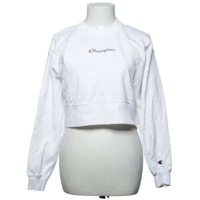 Sweatshirt (Hvid) fra Champion Bomuld, Elastan
