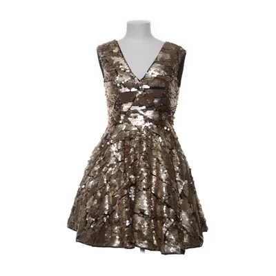 Cocktailjurk (Goud, Zwart) van Opulence England Elastaan, Polyester