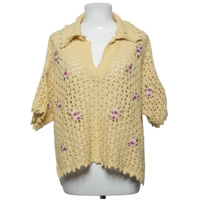 Sweater (Gul, Flerfarvet) fra Mango Bomuld