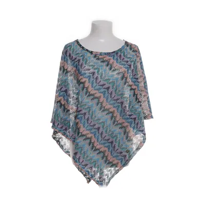Poncho (Flerfarvet) fra Pernilla Wahlgren Metallfiber, Polyester
