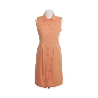 Shirt dress (Orange) from 3 Suisses Cotton, Linen