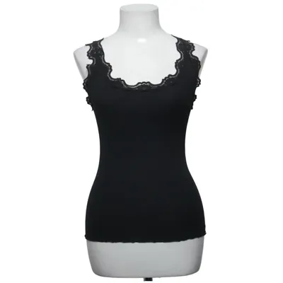 Tanktop (Zwart) van Rosemunde Katoen, Elastaan, Polyamide, Zijde