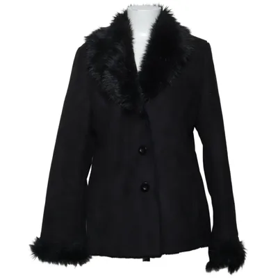 Shearlingjacka (Svart) från Casual Akryl, Polyester