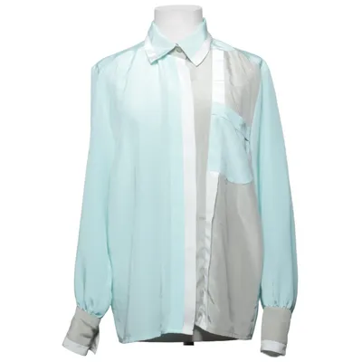 Blouse (Bleu, Gris, Blanc) de Yarell Polyester