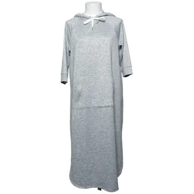 Capuchon jurk (Grijs) van Donna Karan Elastaan, Polyester