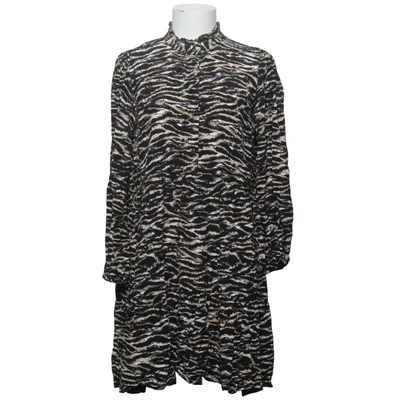 Jurk (Zwart, Beige, Wit) van Notes du Nord Viscose