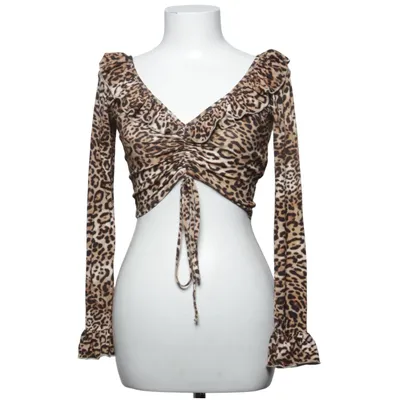 Crop top (Bruin) van Nobody's Child Elastaan, Viscose