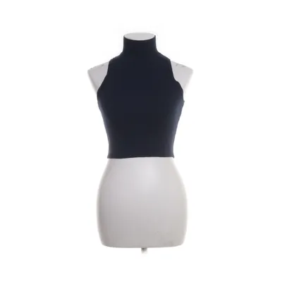 Crop top (Blauw) van Zara Viscose, Polyamide, Elastaan