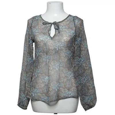 Bluse (Blå, Beige, Brun) fra Eve Polyester