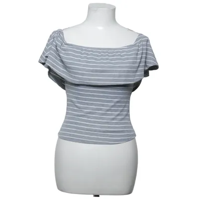 Top (Gray, White) from Zara Polyester