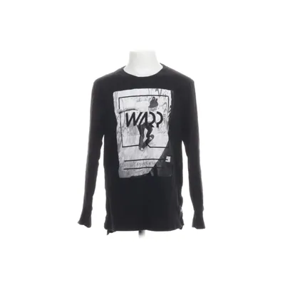 Lange mouwen shirt (Zwart) van Warp Katoen
