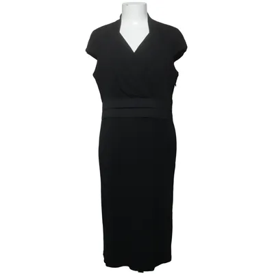 Robe (Noir) de Hermann Lange Polyester, Viscose