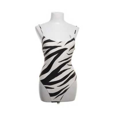 Maillot de bain une pièce (Noir, Blanc) de H&M Élasthane, Polyamide, Polyester