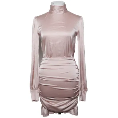 Jurk (Beige) van Rare London Elastaan, Polyester