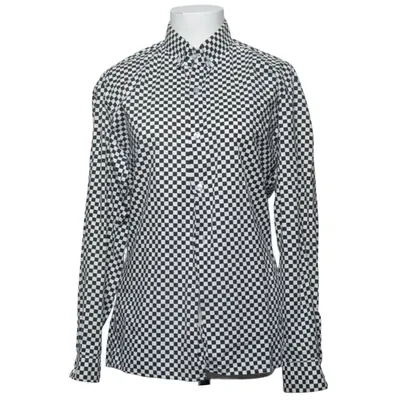 Skjorta (Svart, Vit) från Meandi Bomull