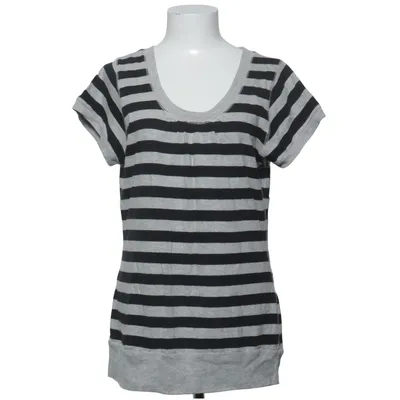 T-shirt (Gray, Black) from Casual by Halens Cotton, Polyester