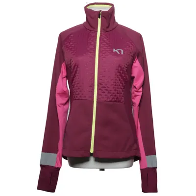 Trainingsjacke (Lila, Pink, Gelb) von Kari Traa Elasthan, Polyester