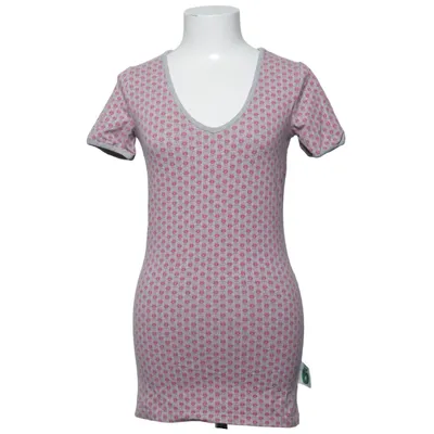 T-shirt (Gris, Rose) de Småfolk Coton, Élasthane