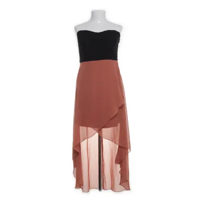 Dress (Brown, Black) from Rainbow Polyester