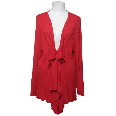 Cardigan (Rød) fra Sara Lindholm Viscose