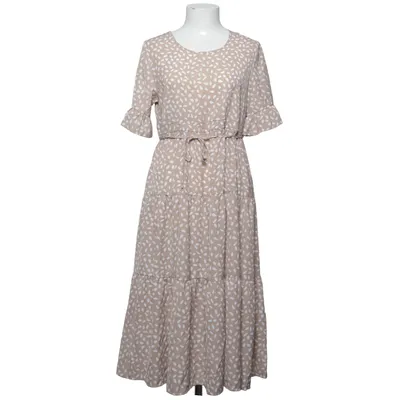 Långklänning (Beige, Vit) från Blue Vanilla Polyester