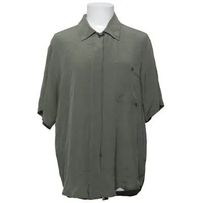 Short sleeve shirt (Green) from Golden Bee Silk