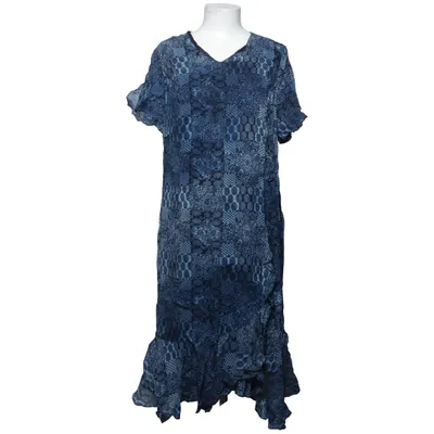 Dress (Blue, Black) from Carolin Viscose